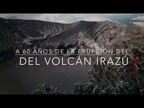 A 60 años de la erupción del volcán Irazú