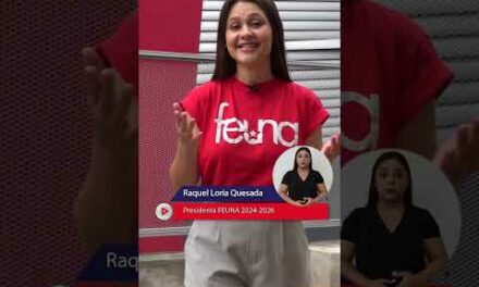 Presidenta de la FEUNA llama a la defensa del FEES
