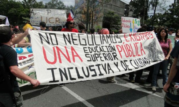 Academia de la UNA apoya movilización nacional por la educación pública y la agenda social de Costa Rica