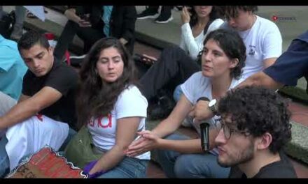 Diputado Robles y Raquel Loría, presidenta de Feuna se refieren al movimiento estudiantil