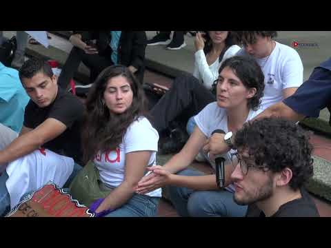 Diputado Robles y Raquel Loría, presidenta de Feuna se refieren al movimiento estudiantil
