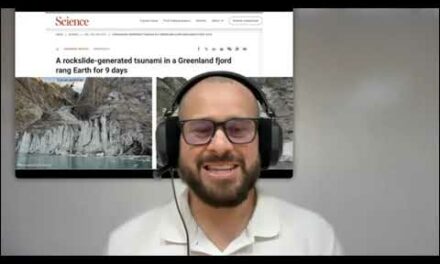 Cambio climático generó megatsunami y vibración de la Tierra por nueve días