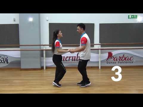 Querube te enseña a bailar salsa (tercer paso básico)