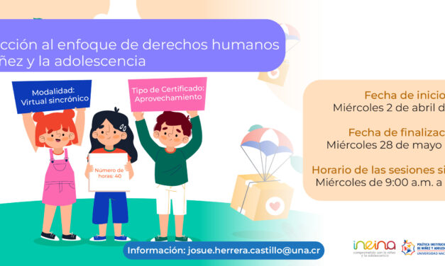 Curso:  Introducción al enfoque de derechos humanos de la niñez y la adolescencia