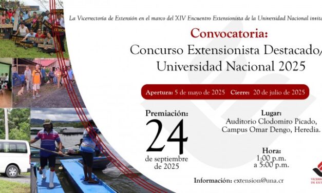 Convocatoria: Concurso Extensionista Destacado/a Universidad Nacional 2025