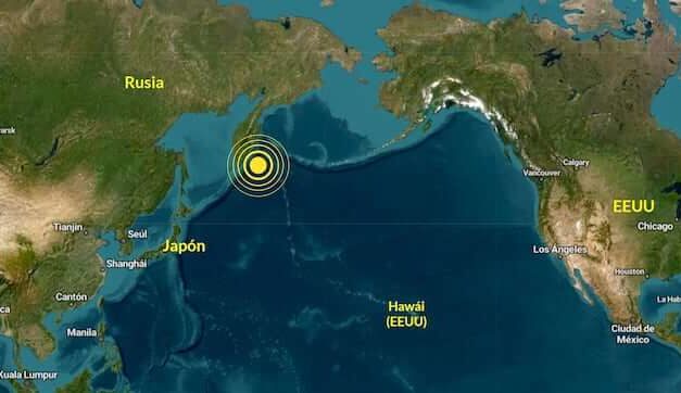 Amenaza de tsunami de Rusia en el país se da por concluida