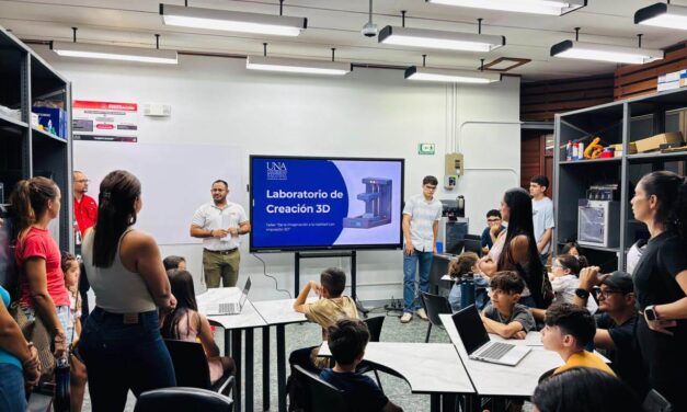 Campus Nicoya de la UNA acerca la población infantil a la impresión 3D